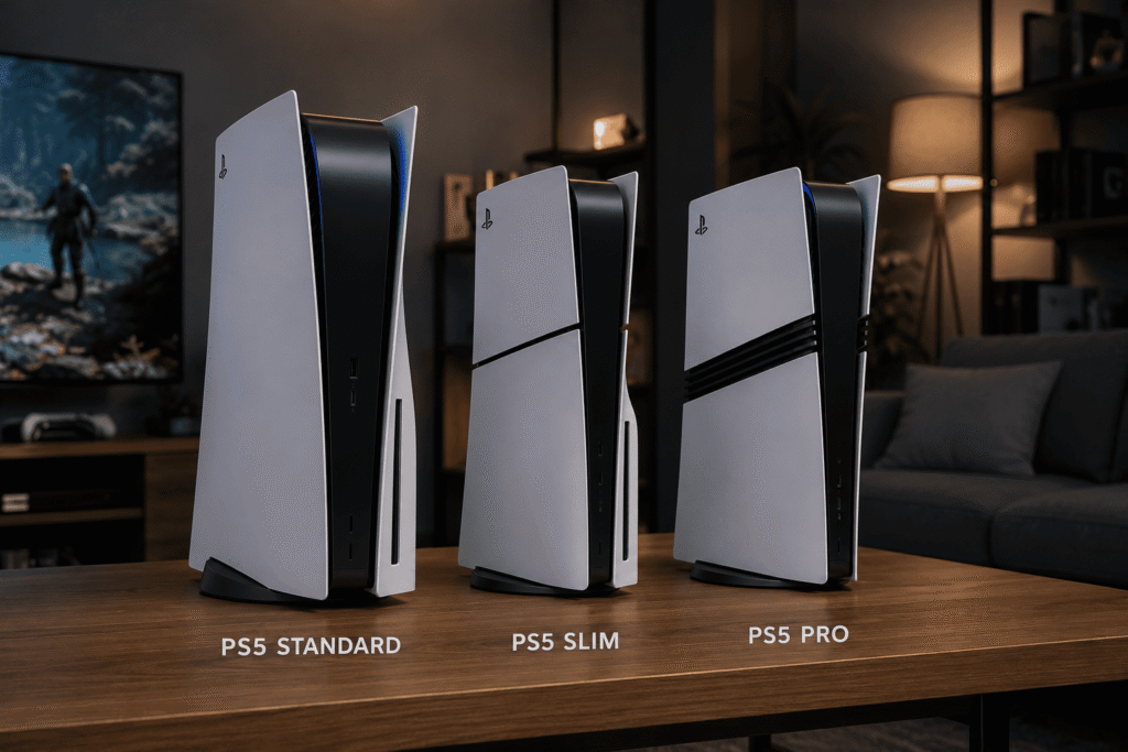 Quelle PS5 choisir en 2026 ? Comparatif complet entre Slim, Pro et Standard