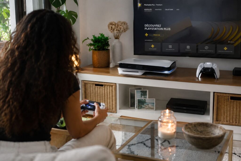 Accéder à Playstation Plus sur PS5