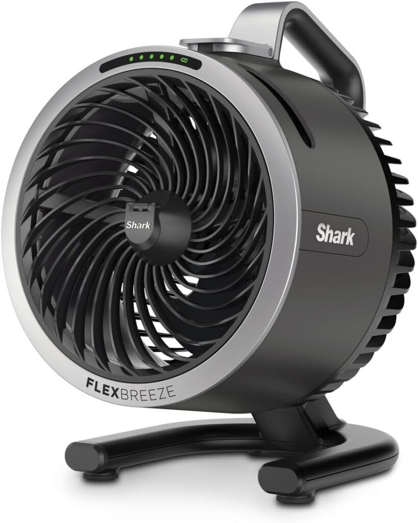 Le meilleur ventilateur portable : ventilateur Shark FlexBreeze HydroGo