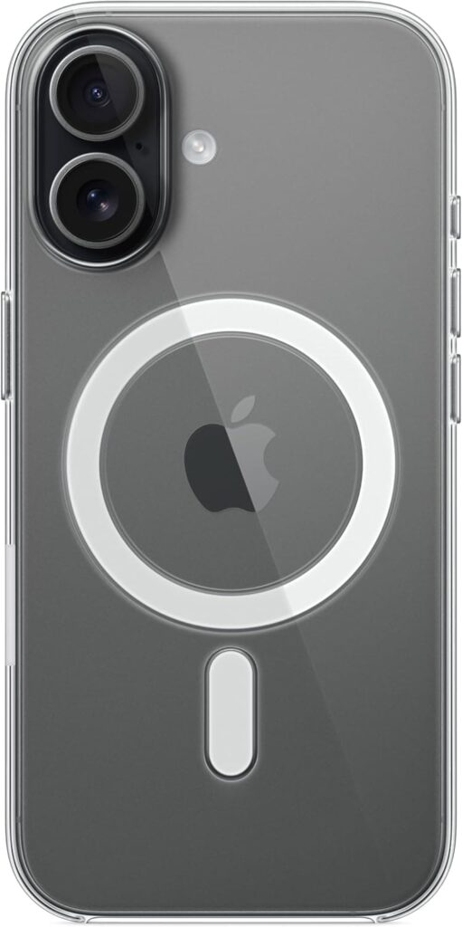 Apple Clear Case : coque iPhone 17