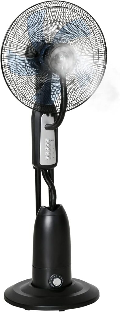 Ventilateur brumisateur Homcom