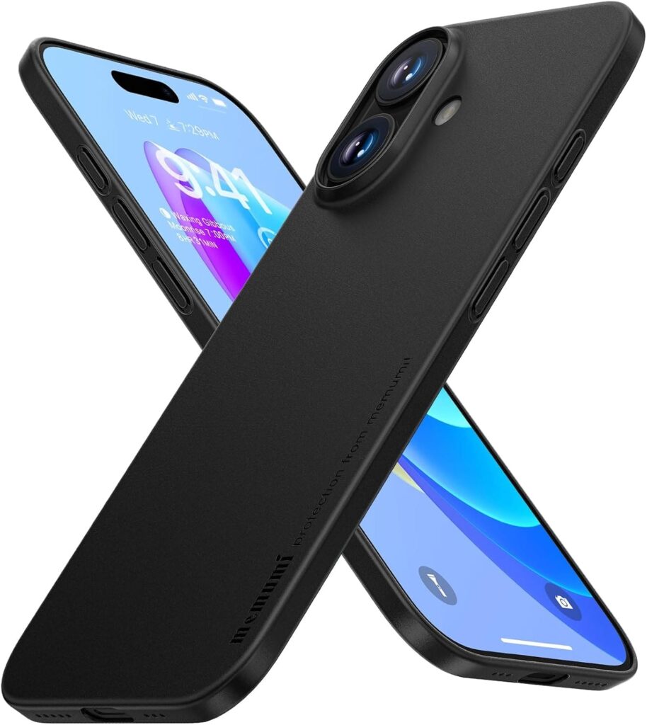 Memumi Ultra Fine : coque iPhone 17
