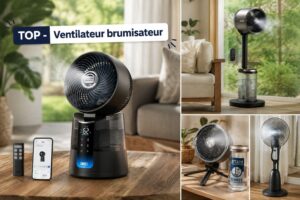 Ventilateur brumisateur : les 5 meilleurs modèles pour affronter la chaleur 