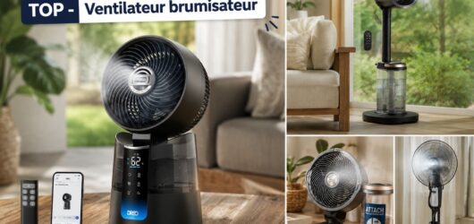 Ventilateur brumisateur : les 5 meilleurs modèles pour affronter la chaleurÂ