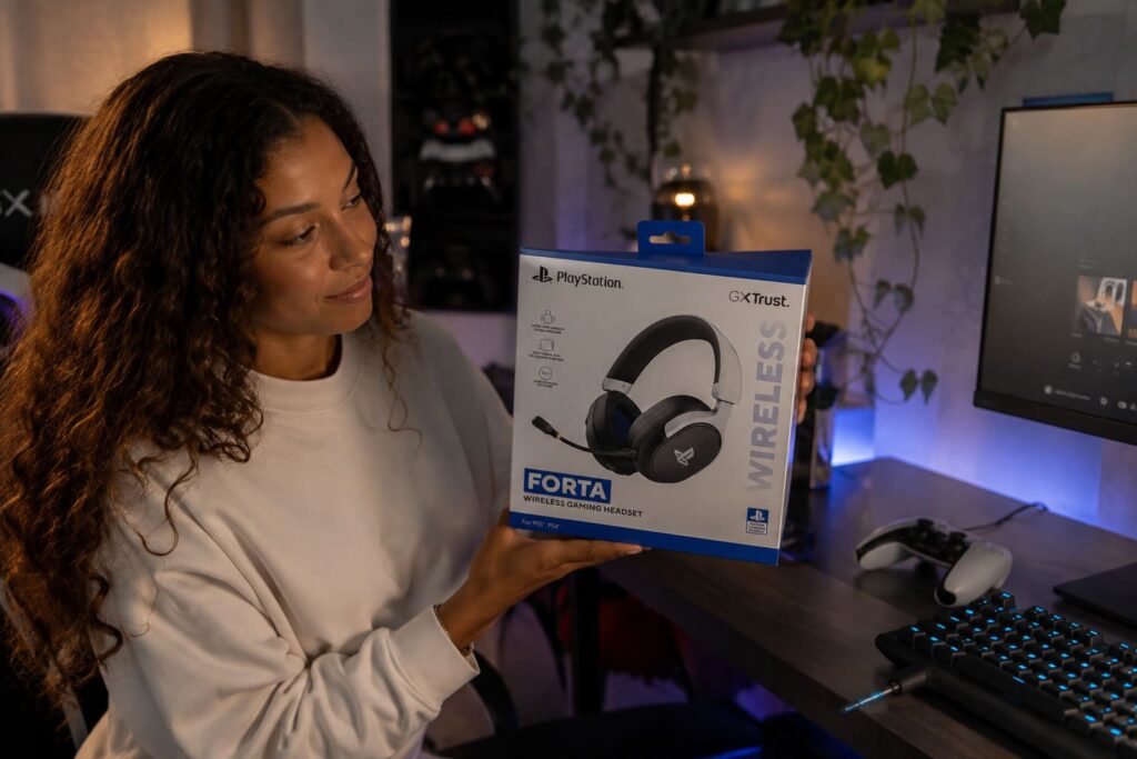 Casque gaming sans fil Forta Wireless Headset déballage