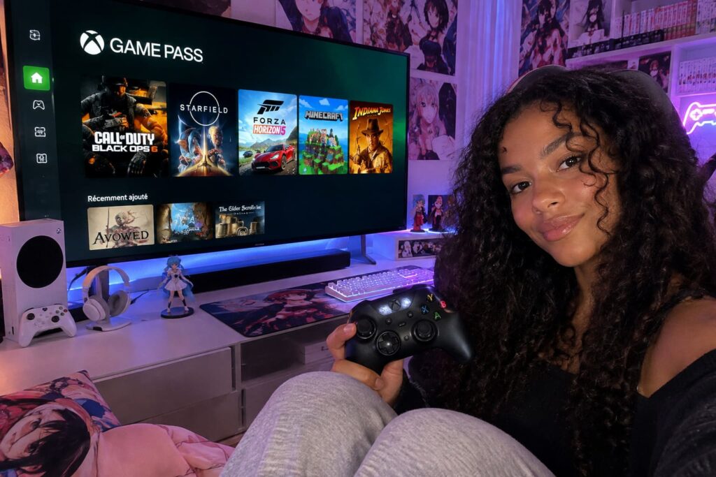 Une photo du Game Pass Ultimate de la Xbox chez moi